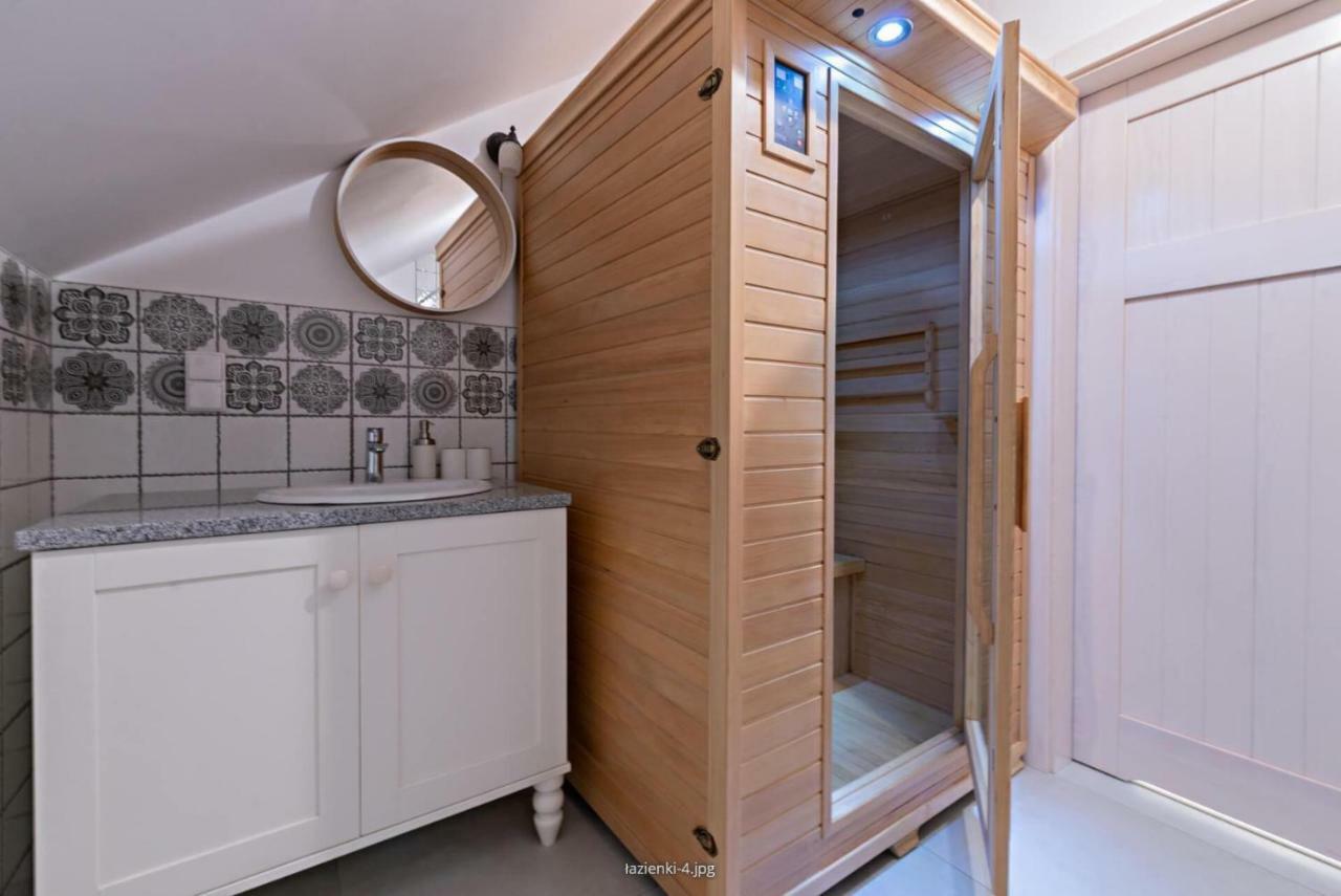 Malinowe Wzgorze Domki 90 M2 Z Sauna I Balia Krzeszna Exterior photo